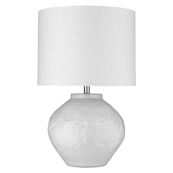 Trend Home 1-Light Polished Nickel Table Lamp